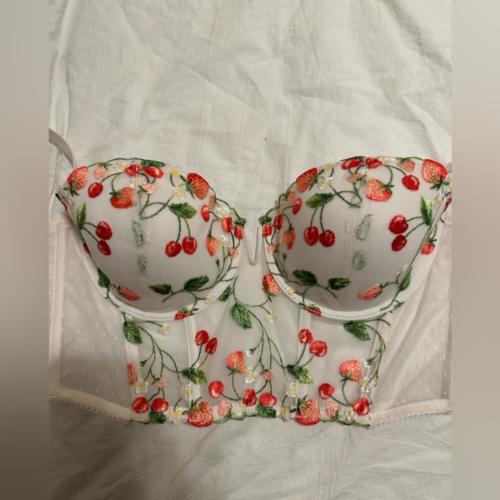 For Love and Lemons Cherry Corset